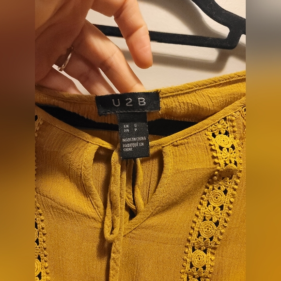 U2B Longsleeves with Stretchy Waist Blouse - Picture 8 of 9